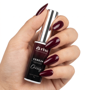 Esmalte em Gel Risa Cereja Coleção Cherry 8g