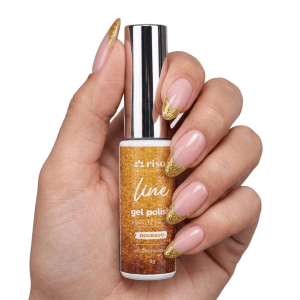 Esmalte em Gel Line Risa Gold 8g