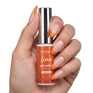 Esmalte em Gel Line Risa Laranja 8g