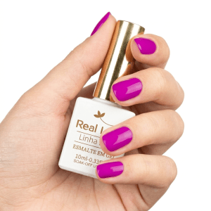Esmalte em Gel Linha Light Real Love Violet 10ml Soak Off UV/LED - 1