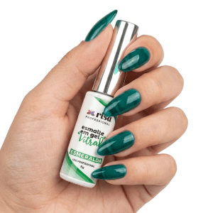 Esmalte em Gel Vitral Risa Esmeralda 8g
