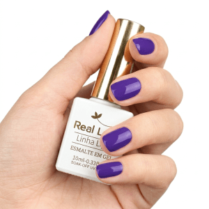 Esmalte em Gel Linha Light Real Love Violet 10ml Soak Off UV/LED - 6